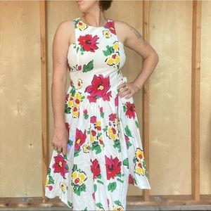 Vintage floral dress
